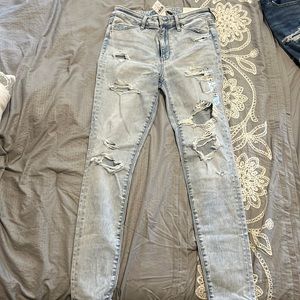 American Eagle super hi rise Jegging